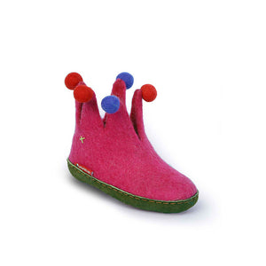 
                  
                    Jester uldstøvle til børn med lædersål - pink
                  
                